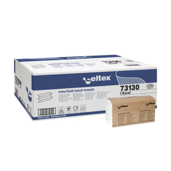 Essuie-mains pliés en Z – 3 plis – 21,5 × 32 cm – 20 paquets de 125 formats