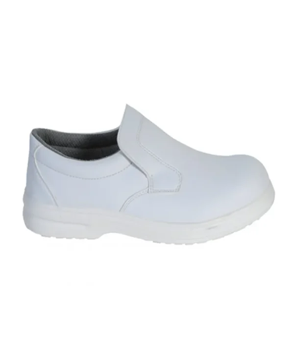 Sabot de sécurité S2 blanc microfibre - Embout acier