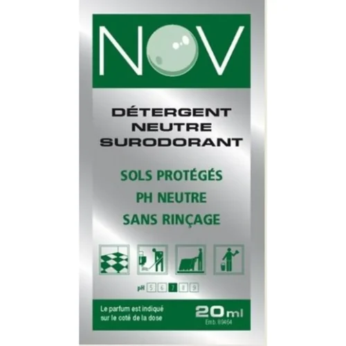Nov '2D Détergent Neutre Rémanent Hygiène & Nature (250 doses)