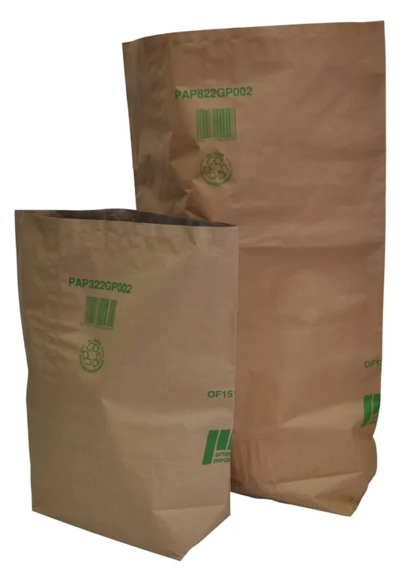 Sac kraft a/gaine plastique 30l/ (carton de 50)