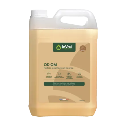 Le vrai professionnel od om degraissant desinfectant homologue 4x5l