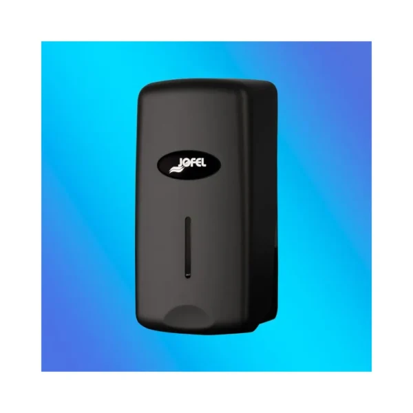Distributeur savon mains 1 L noir mat – Rechargeable