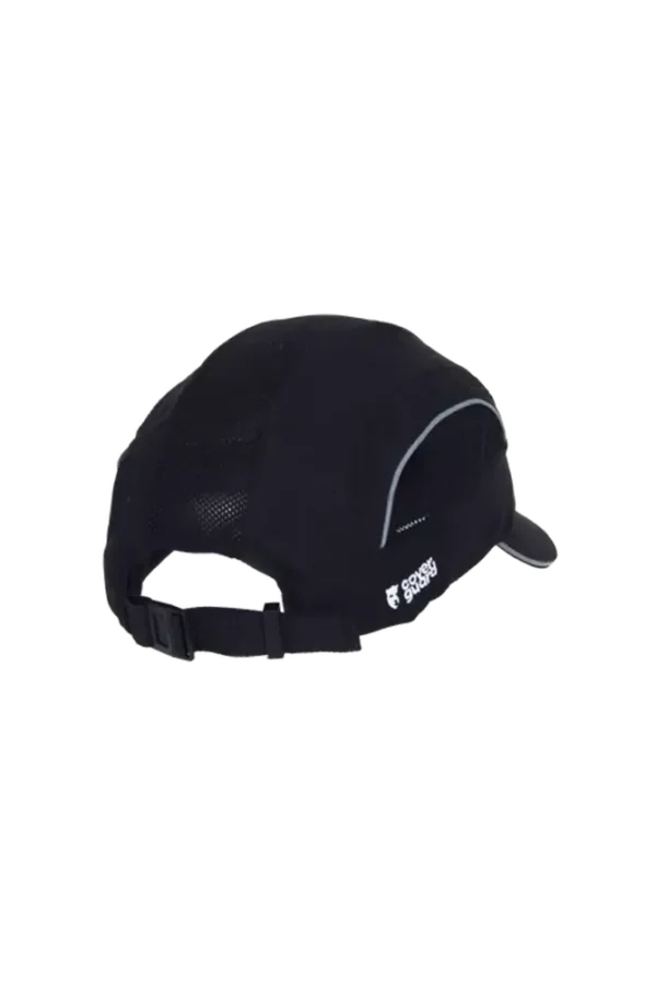 Casquette noire anti-heurt avec coque intérieure