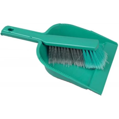 Ensemble pelle et balayette en plastique à clip