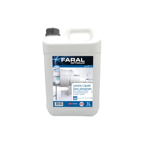 Faral optimum 211 lavage lave-vaisselle eau douce/dure