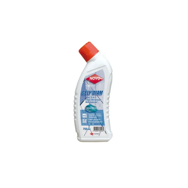 Novo gely'diam gel detartrant desinfectant parfume (6x750ml)