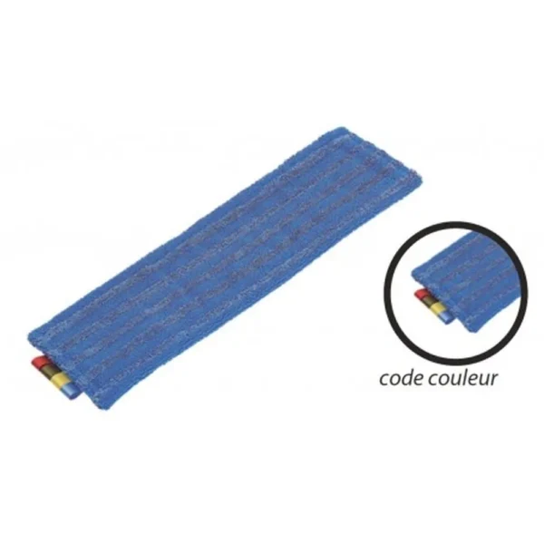 Lot-20-franges-sols-microfibre-bleue Frange Microfibre Easy bleue - 43cm