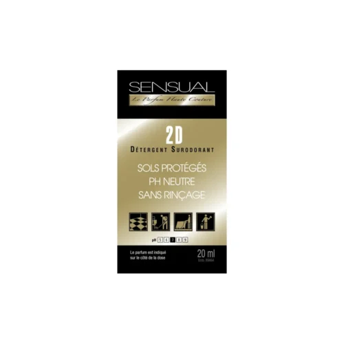 Sensual 2d detergent surodorant sans cmr (carton de 250 doses)