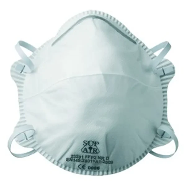 demi-masque-filtrant-blanc-a-coque-sans-valve-ffp2-nr-d Masque anti poussiere a coque sans valve ffp2 boite de 20