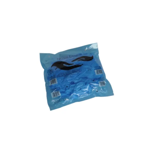 Gants nitrile bleu n/poudres dispositif medical (sachet 200)