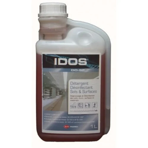 Idos dd-sf nettoyant desinfectant concentre ( 12 flac. Doseurs 1l.)