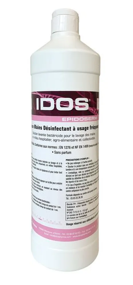 Idos episoderm savon main bactericide (12x1l)