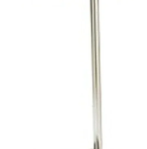 Support 80/110 blanc a pedale avec roulettes et poignee