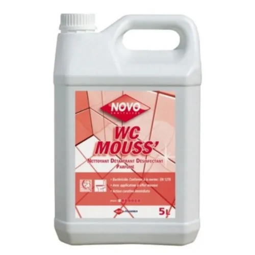 Novo wc mouss' detartrant puissant 2x 5 litres