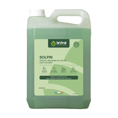 Solpin detergent sols et surfaces alimentaire ( 4 x 5 litres )