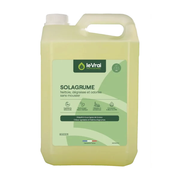 Solgrume detergent sols et surfaces alimentaire ( 4 x 5 litres )