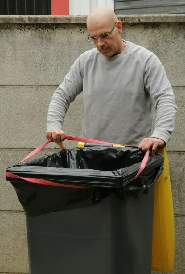 Sangle rouge 800 x 22 x 2 (carton de 100)