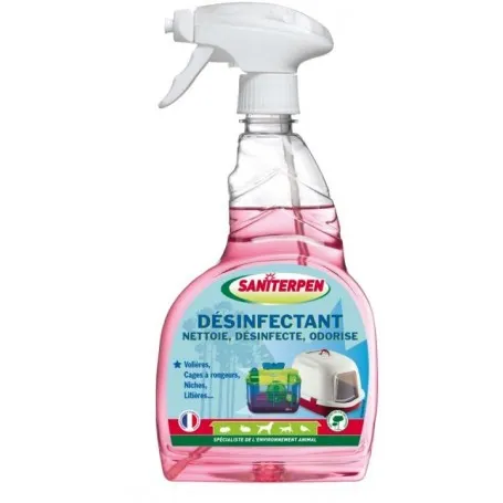 Saniterpen desinfectant pret a l'emploi parfume  (carton de 6x750ml)