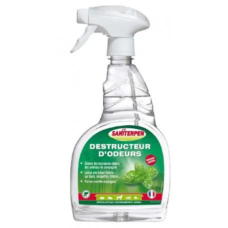 Saniterpen destructeur d'odeurs (carton de 6 pulvérisateurs 750ml)
