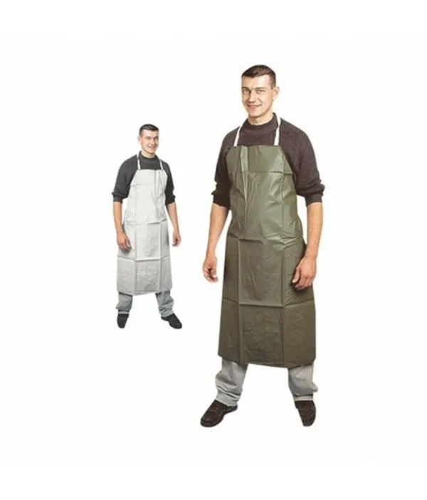 Tablier pvc blanc  300 µ 110 x 75 cm (carton de 50)