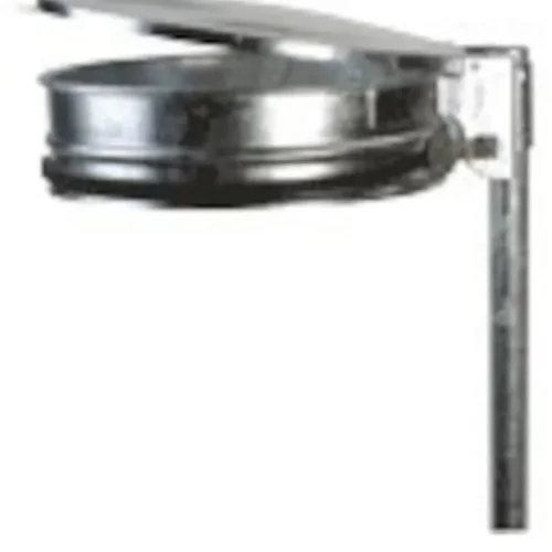 Support de sac  tubsac a/couvercle galvanise