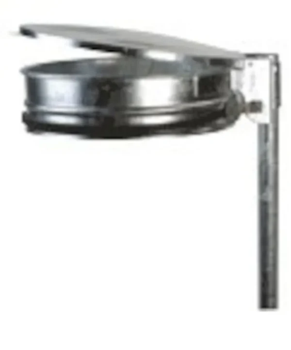 Support de sac  tubsac a/couvercle galvanise