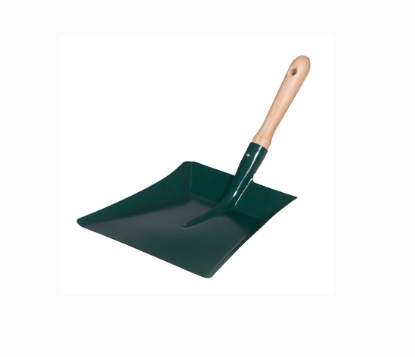 Pelle metal export laque manche bois