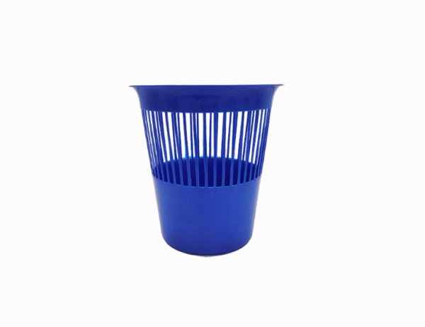 Corbeille a papier 13 litres bleu