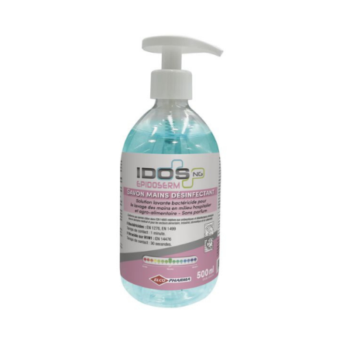 400EMM4007 IDOS Epidoserm savon main bactéricide pouss'mouss (12x500ml)