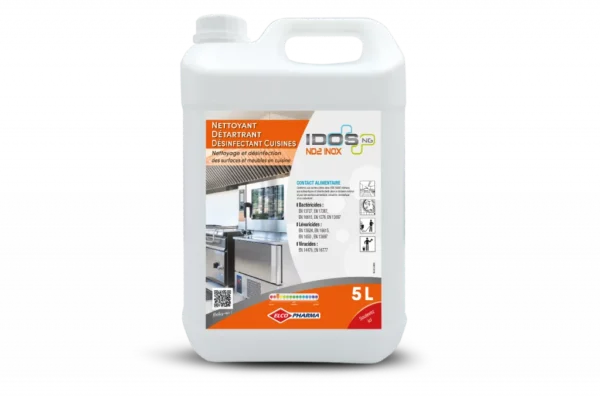 Idos nd2 inox nettoyant detartrant desinfectant alimentaire (2X5L)