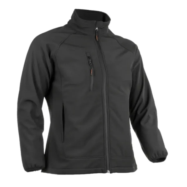 Veste softshell noir Shikimi membrane polaire femme
