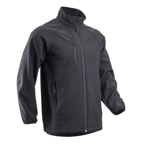 Veste Coverguard softshell Soba membrane polaire noire