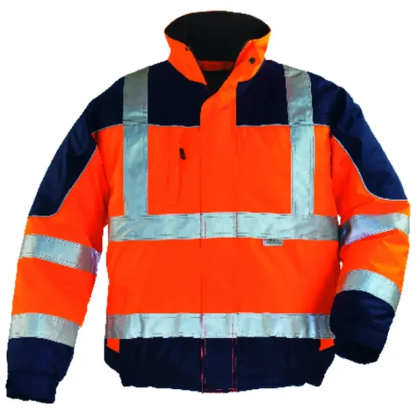 Blouson Coverguard Airport orange haute visibilité 4 en 1