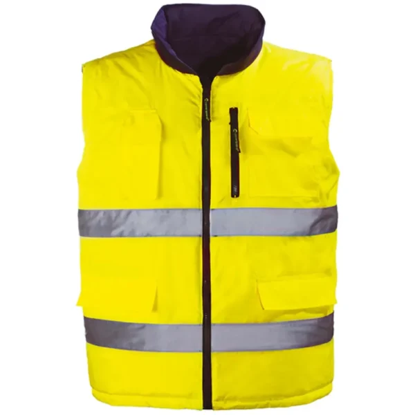 Gilet réversible Coverguard Hi Way haute visibilité jaune