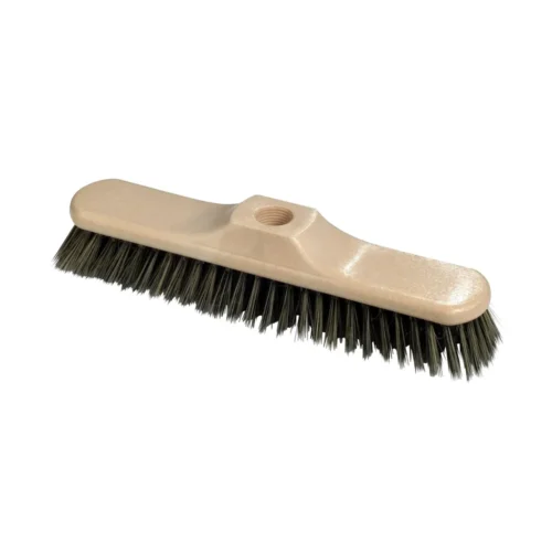Balai droit soie grise s 40 plastique filet. Int. Gamme compact