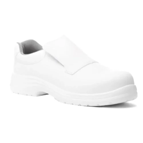 Chaussure de sécurité okenite basse microfibre blanc s2