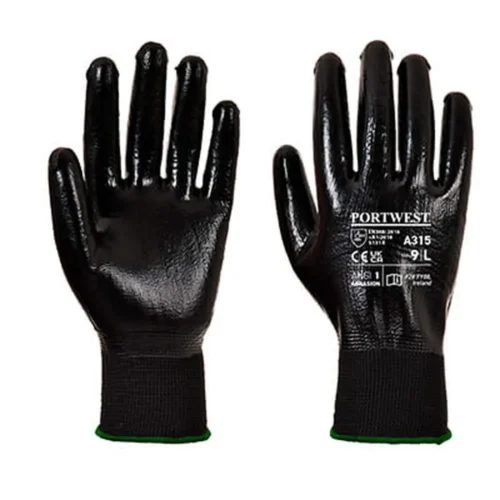 Gant all-flex grip noir  - a315 (sachet 12)