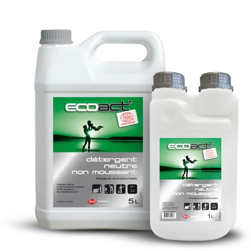 Ecoact détergent sol neutre Ecocert doseur - 12×1 L