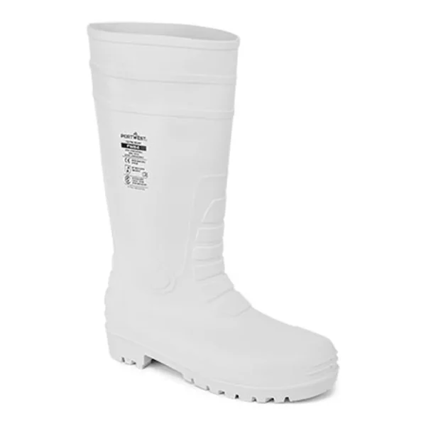 Bottes de sécurité alimentaire S4 blanches