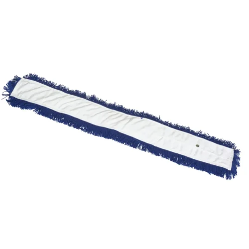 Frange balai ciseaux acrylique bleue 1 metre ( lot de 2 unités )