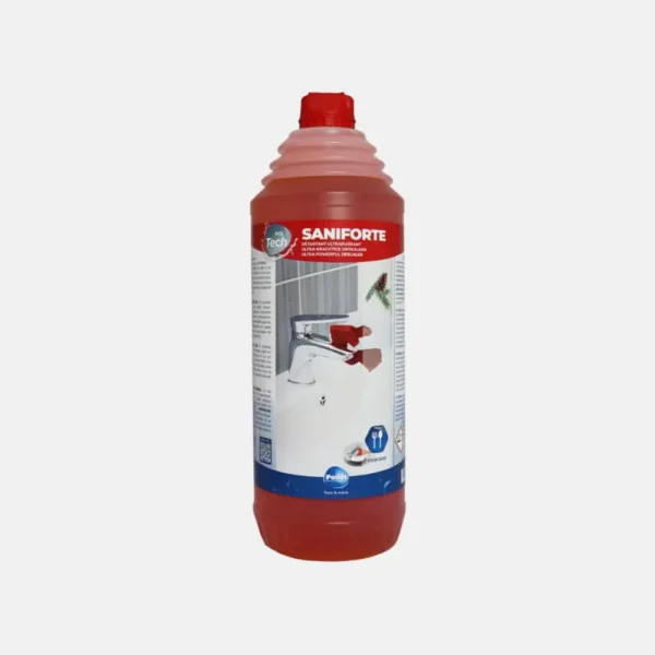 Poltech saniforte gel detartrant puissant periodique (6 x 1 litre)