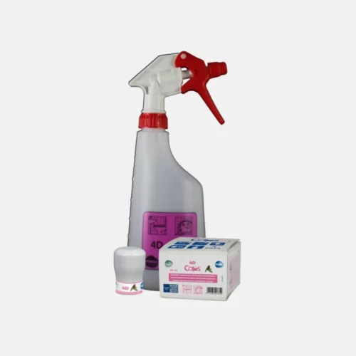 Starter kit demarage poltech 4d sanitaires (4 spray + 4 cap's)