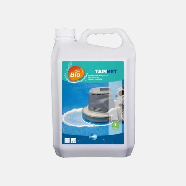 Polbio tapinet shampooing moquettes destructeur d'odeur (2x5l)