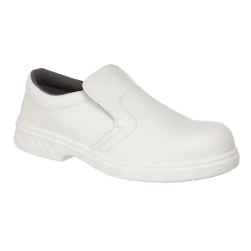 Chaussures de securite mocassin blanc fw81 s2