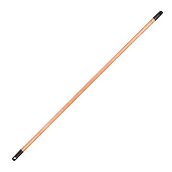 Manche bois vernis 1,40 m embout vissant ø 24mm