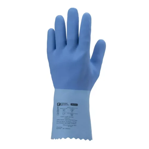Gants eurodip 5220 latex sur jersey coton bleu adherise (sachet 12)
