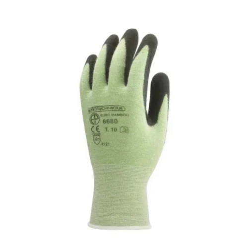 Gants Eurolite Bambou J13 PA vert et noir