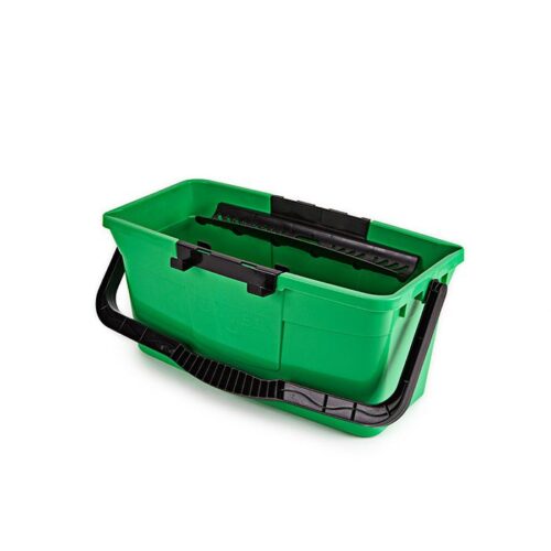 Seau vitrier professionnel 12 L avec tamis et porte-outils