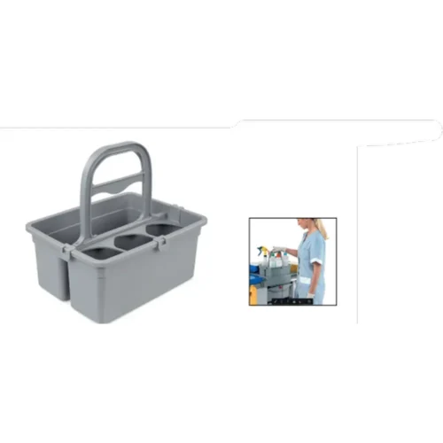 100ACC0049 Cassette porte produit separateur + anse gris