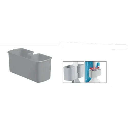 100ACC0051 Cassette porte produits grise support sac delta
